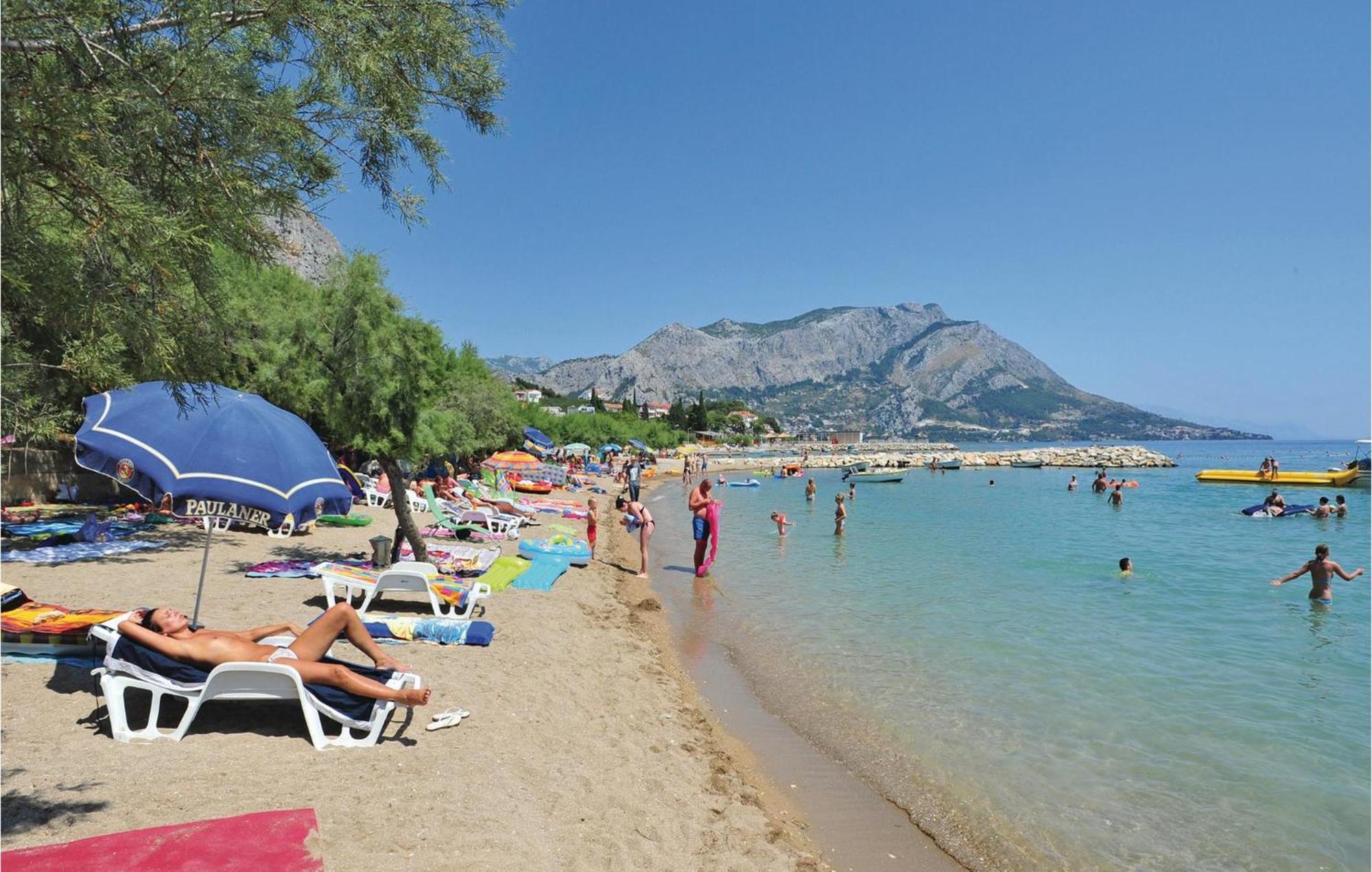 Nice Apartment In Omis With House Sea View Eksteriør billede